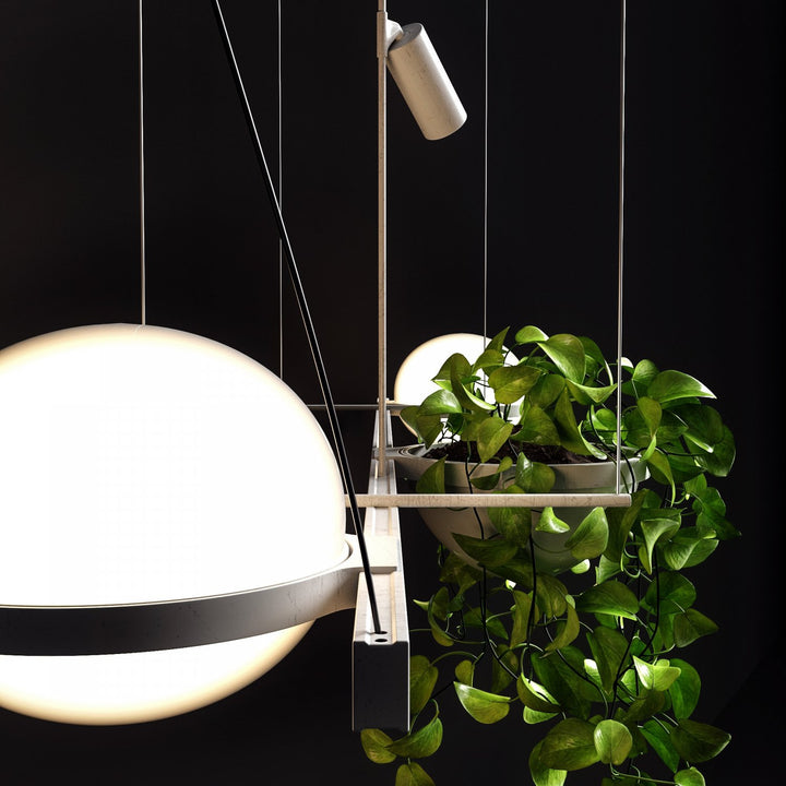 Balancing Sphere Pendant Light| Ivanka Lumiere