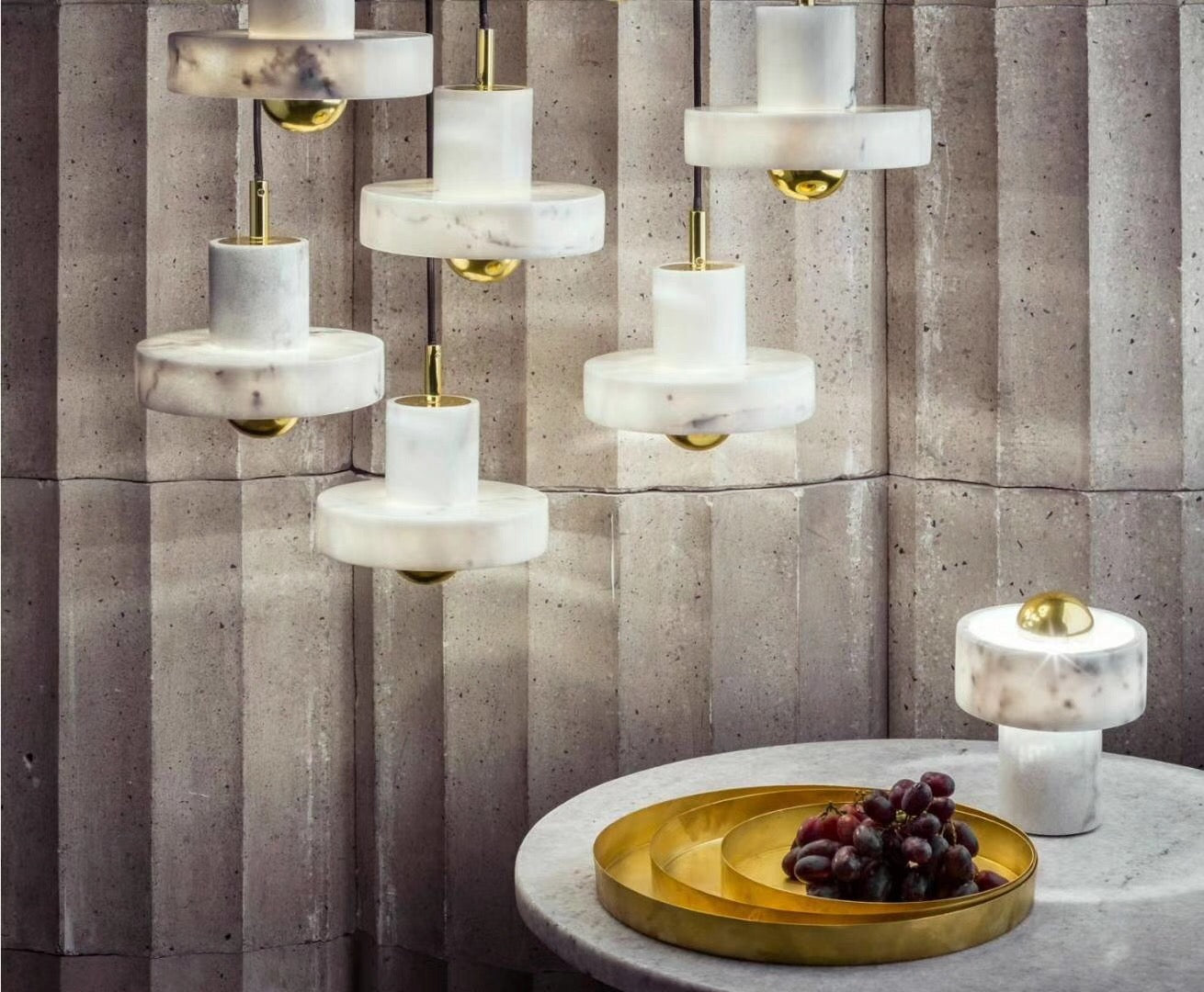 STONE  PENDANT LIGHT