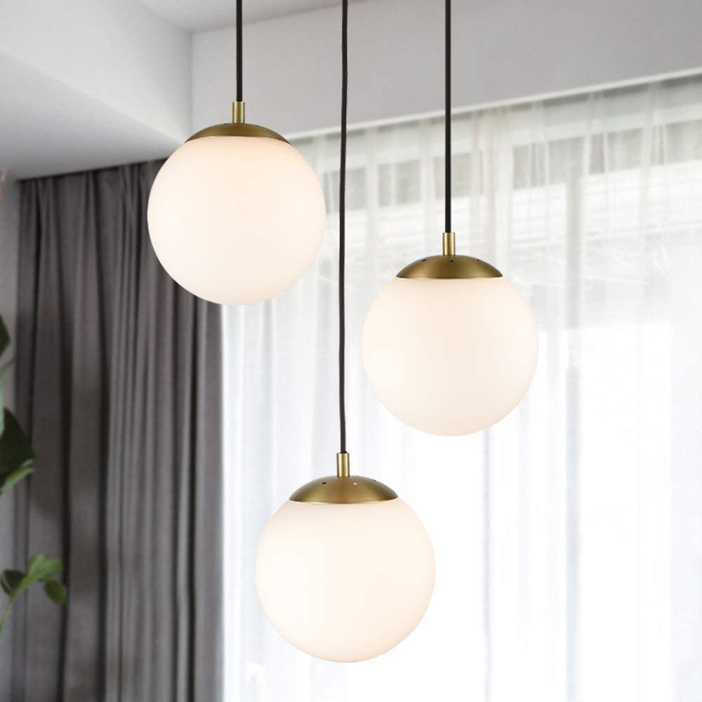 FROSTED PENDANT LIGHT