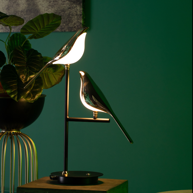 Golden Bird Table Light | Ivanka Lumiere