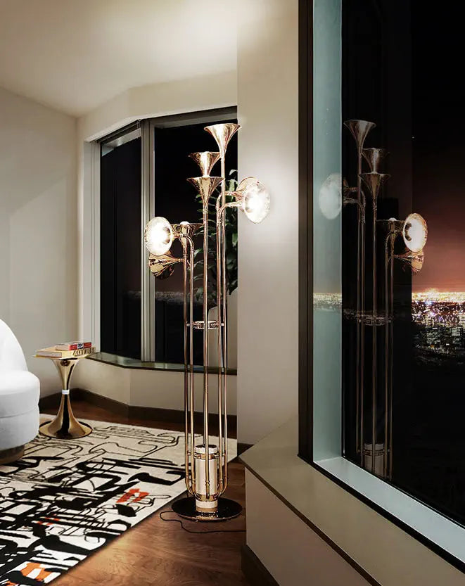 Trumpet Floor Light | Ivanka Lumiere