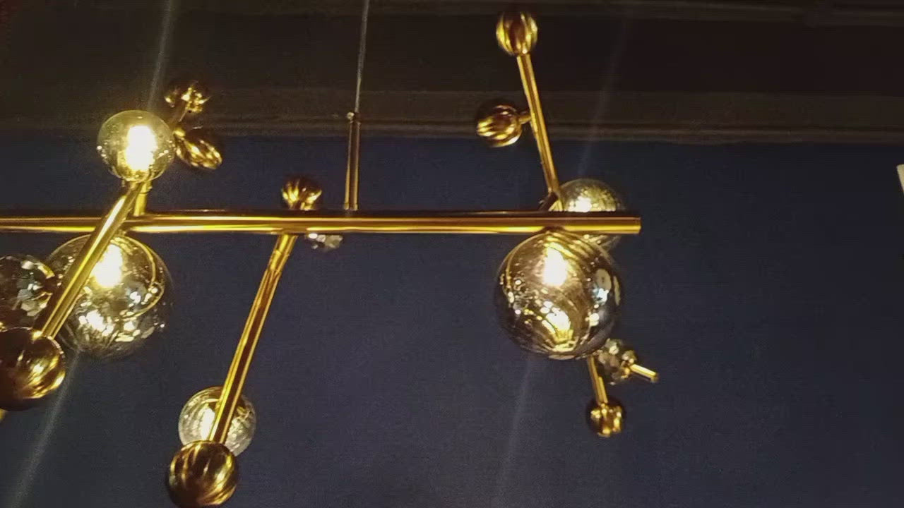 Sputnik Linear Chandelier | Ivanka Lumiere