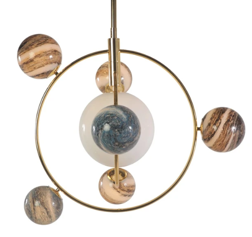Creative and Luxurious Planetary Orbit Chandelier 13 Head
