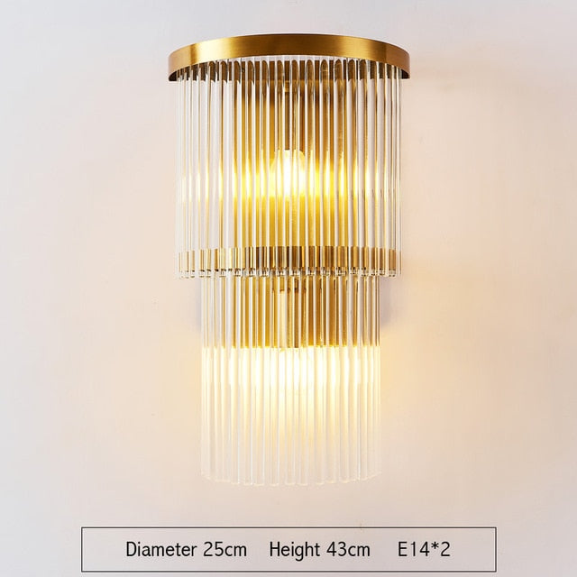Crystal Wall Light | Ivanka Lumiere