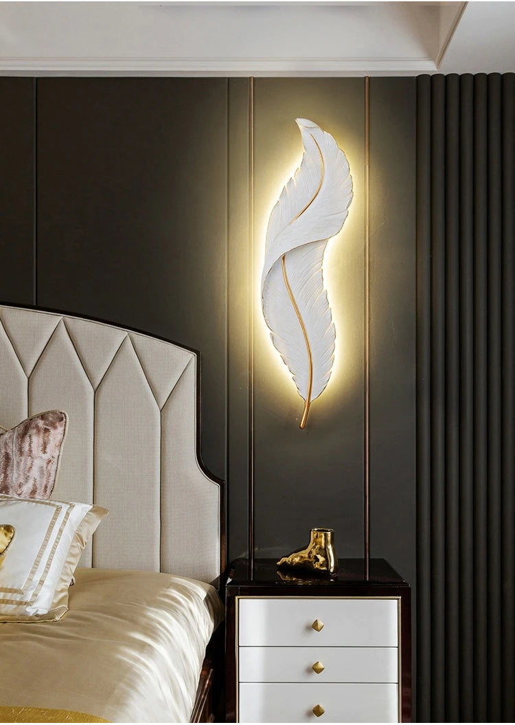 Feather Wall Light Ivanka Lumiere – Ivanka lumiere