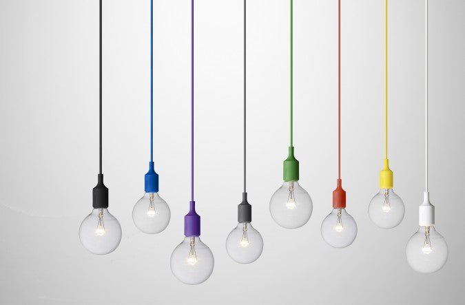 Colorful Pendant Cord CFL or LED - Ivanka lumiere
 - 4