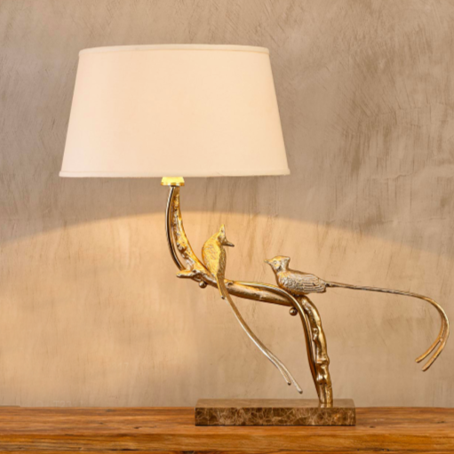 Mid - Centuary Brass Bird Light | Ivanka Lumiere