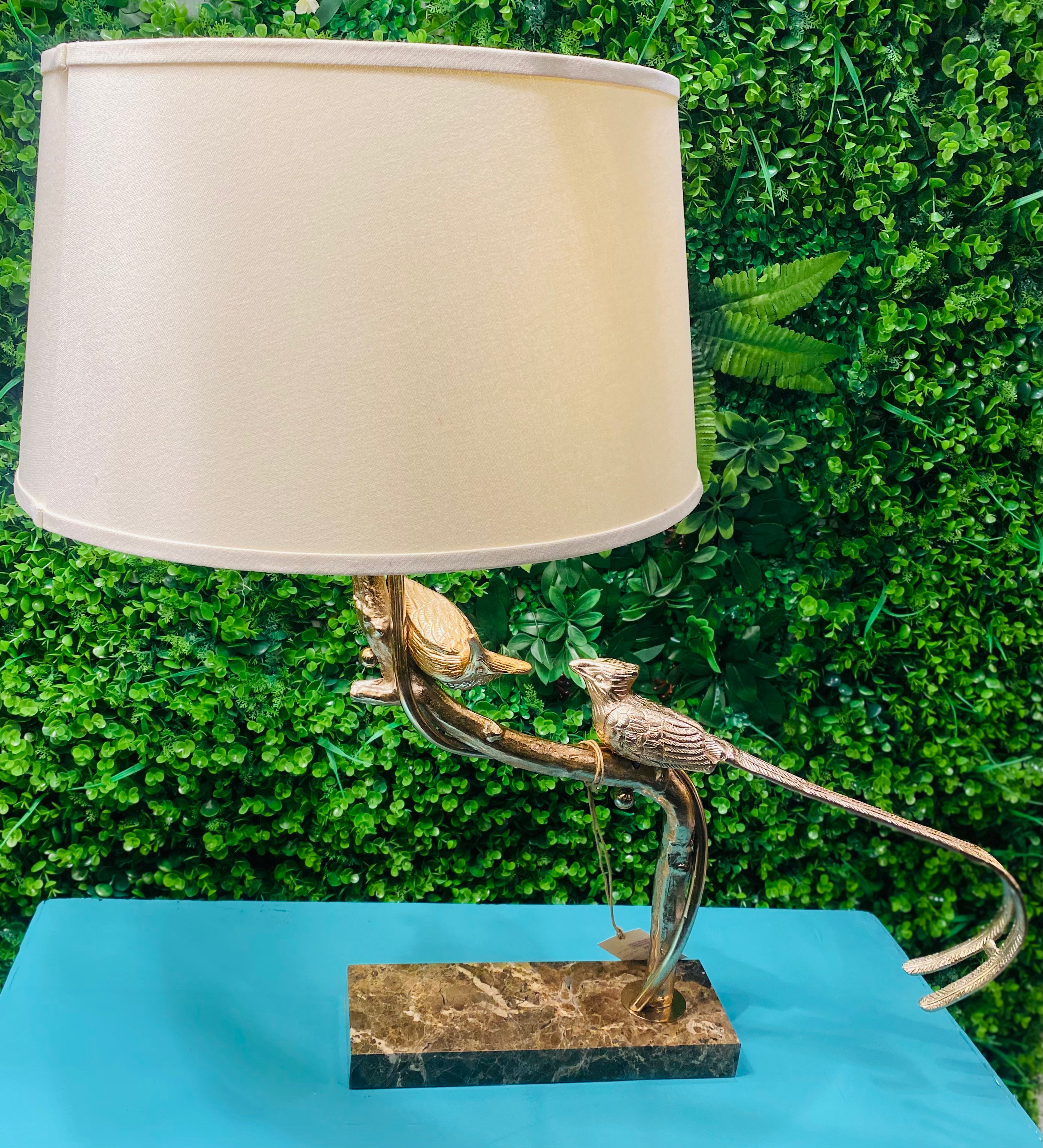 Mid - Centuary Brass Bird Light | Ivanka Lumiere