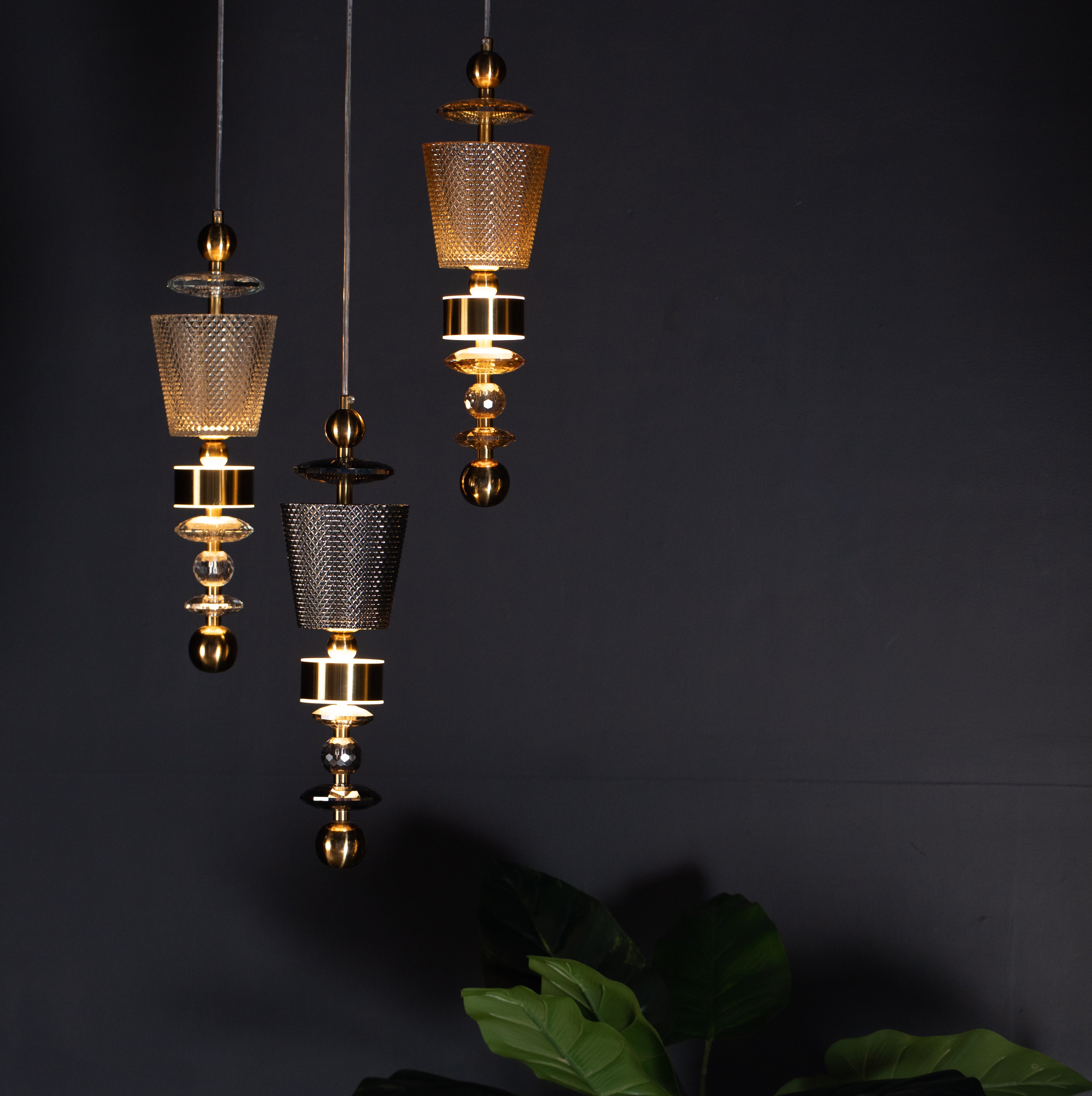 VENICE ON THE WALL| Double Height Chandelier