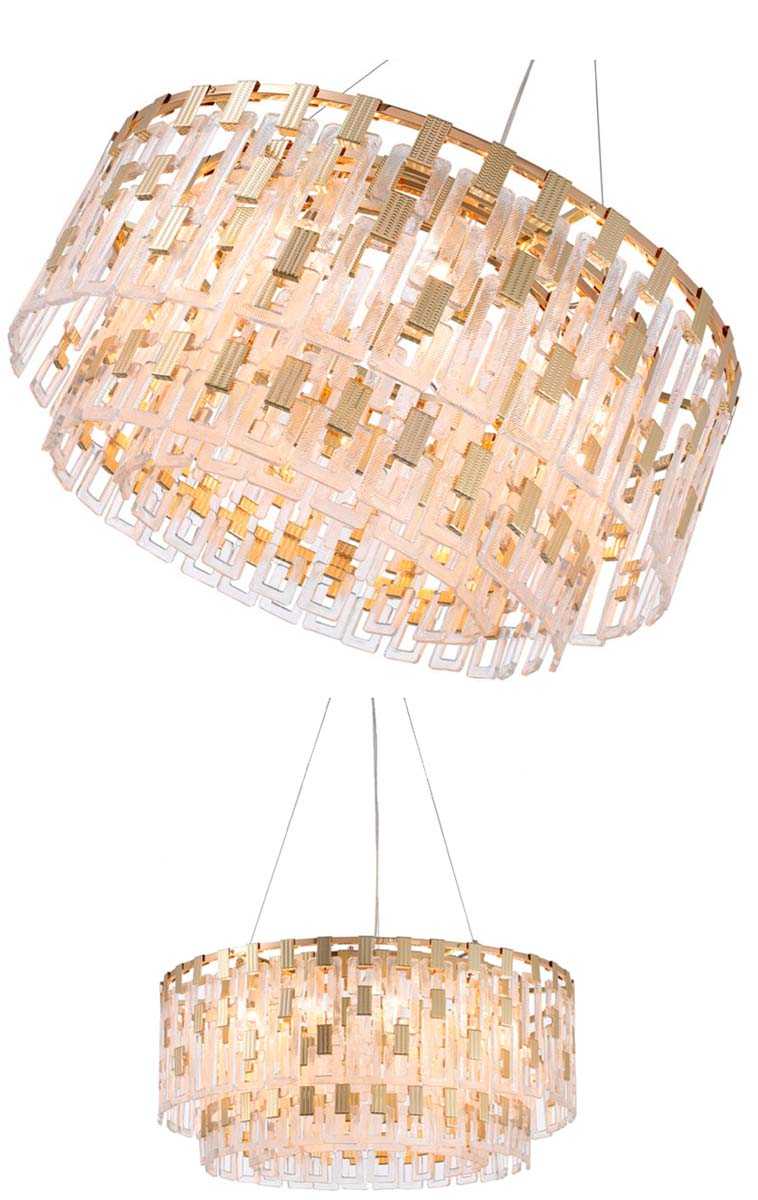 Lightman  Chandelier Circular | Ivanka Lumiere