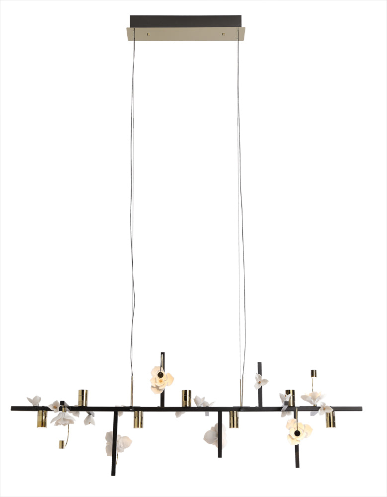 Pelle Lure Linear Chandelier | Ivanka Lumiere