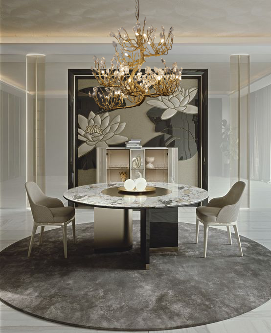 Crystal Encrusted Chandelier | Ivanka Lumiere