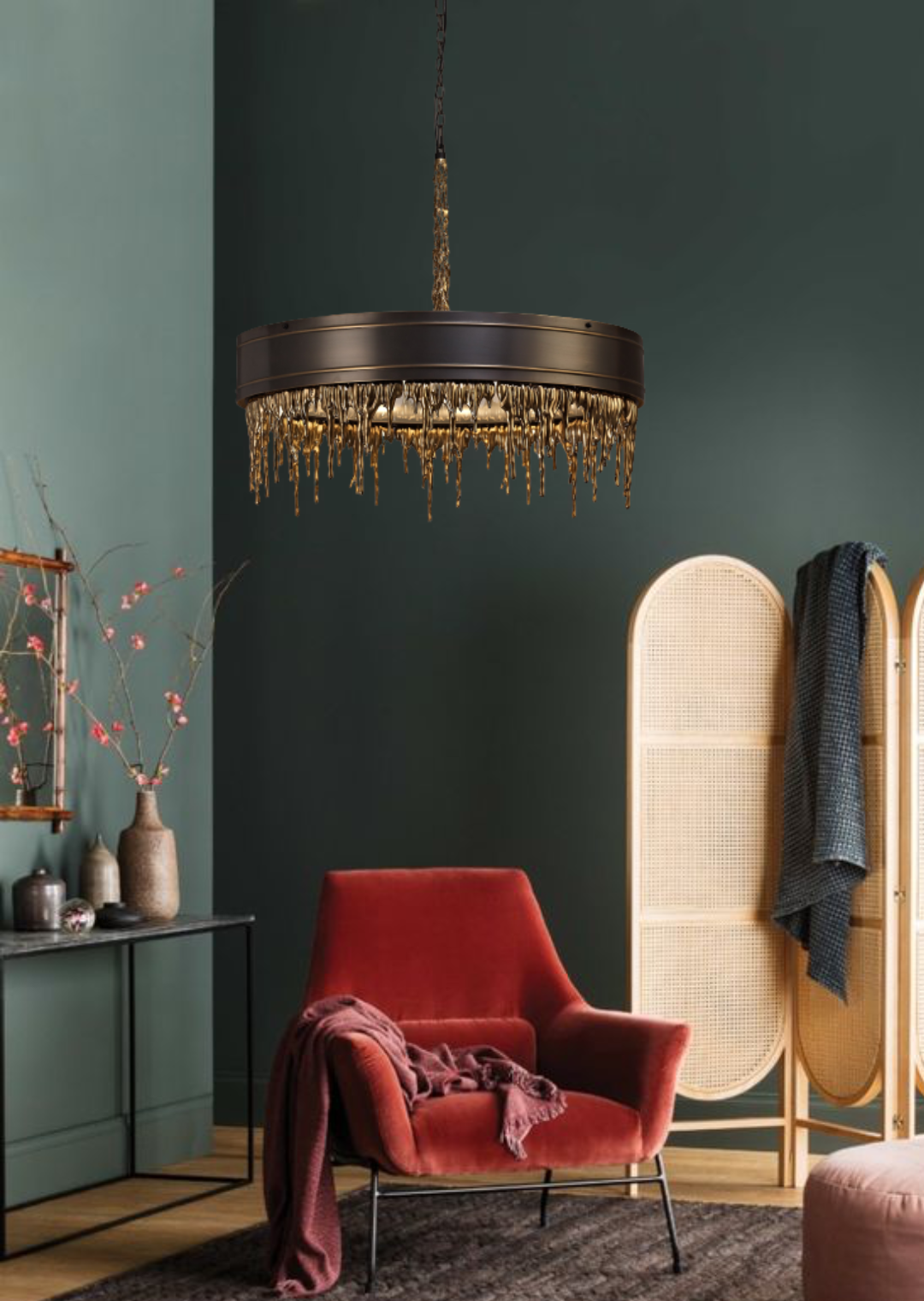 Circular Melting Chandelier | Ivanka Lumiere