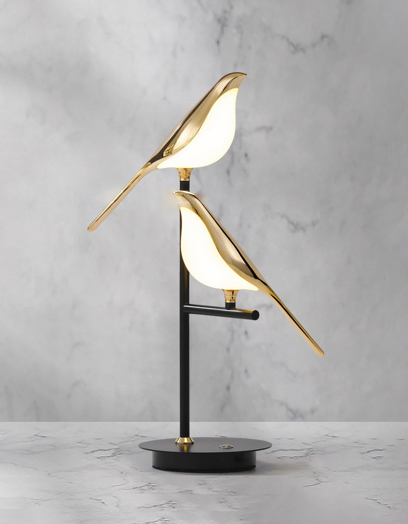 Golden Bird Table Light | Ivanka Lumiere