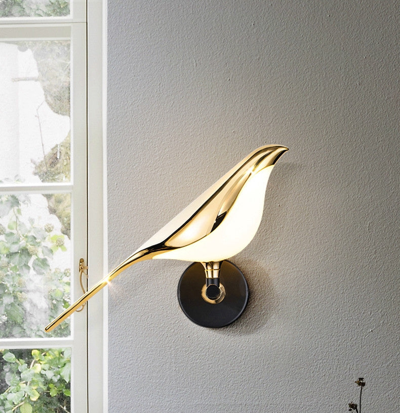 Golden Bird Wall Light | Ivanka Lumiere