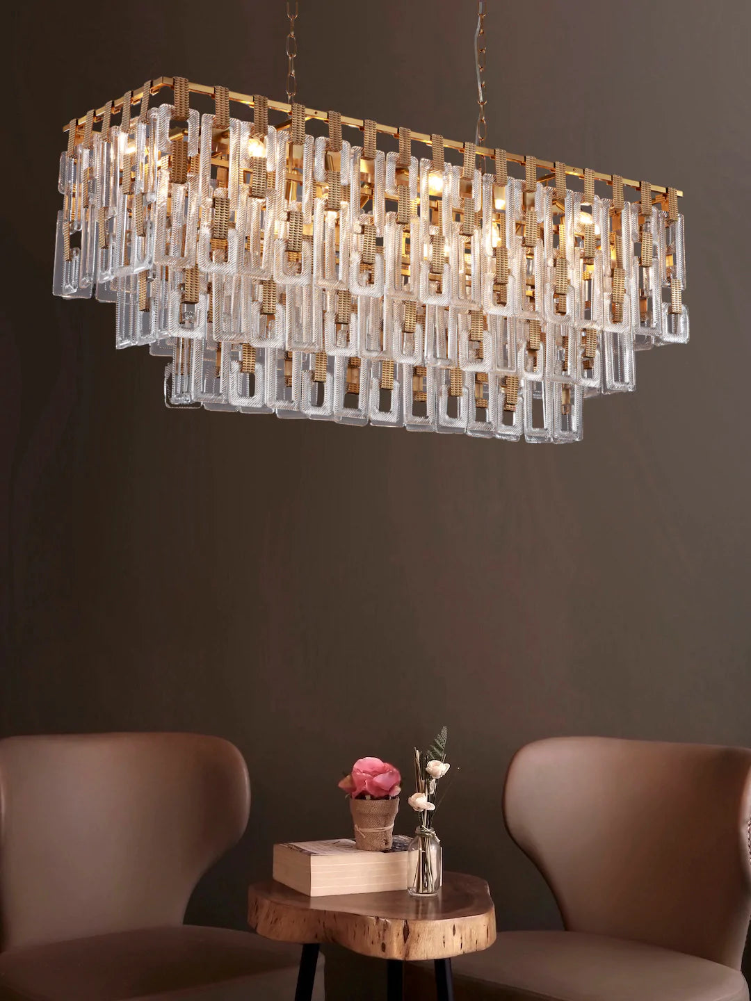 Lightman  Chandelier Linear | Ivanka Lumiere