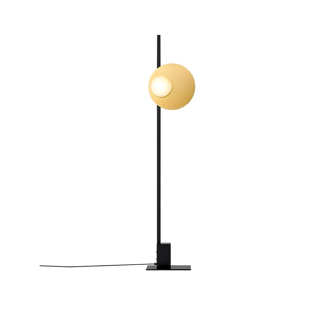 Brooklyn Gold Floor Lamp | Ivanka Lumiere