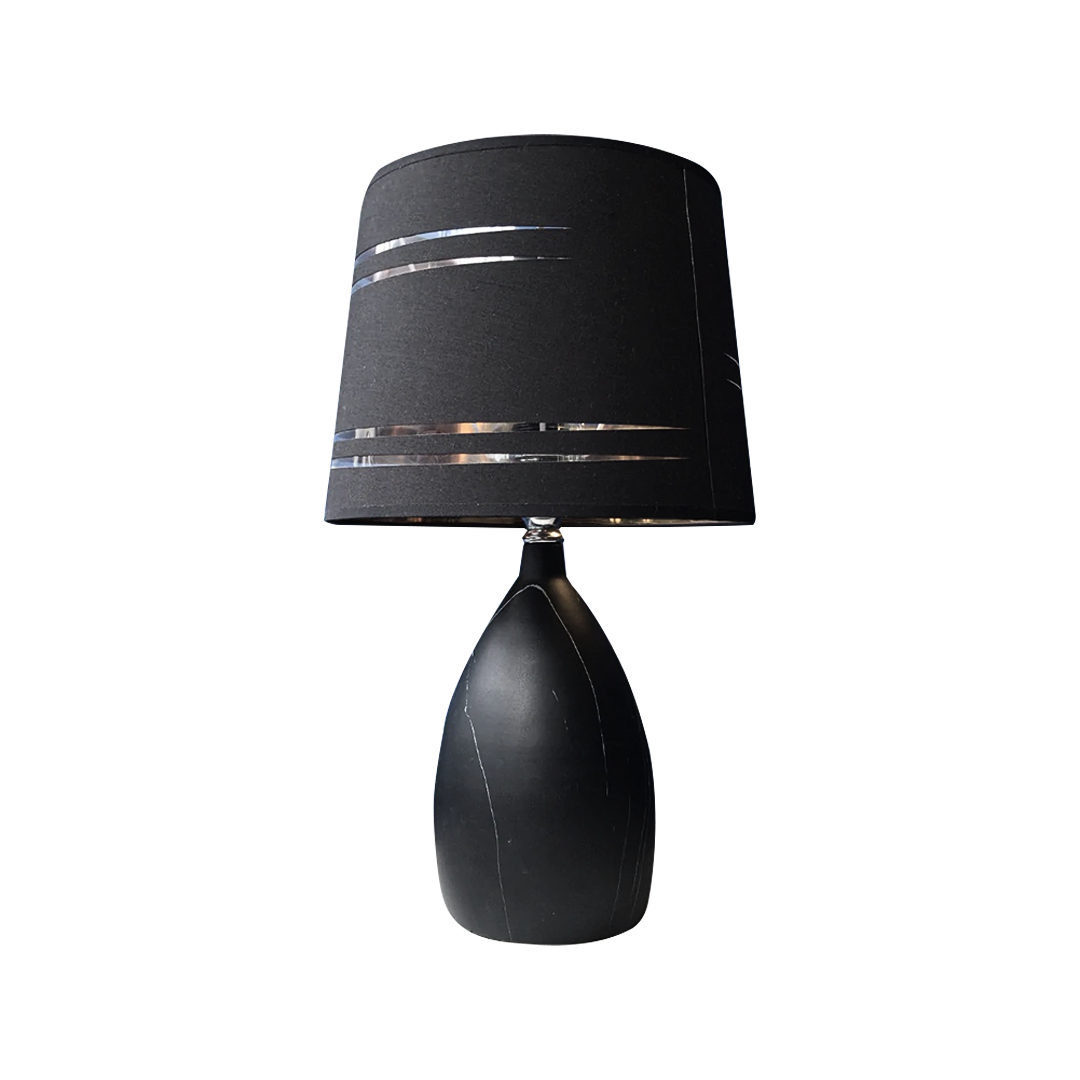 Black Urn  Table Lamp | Ivanka Lumiere