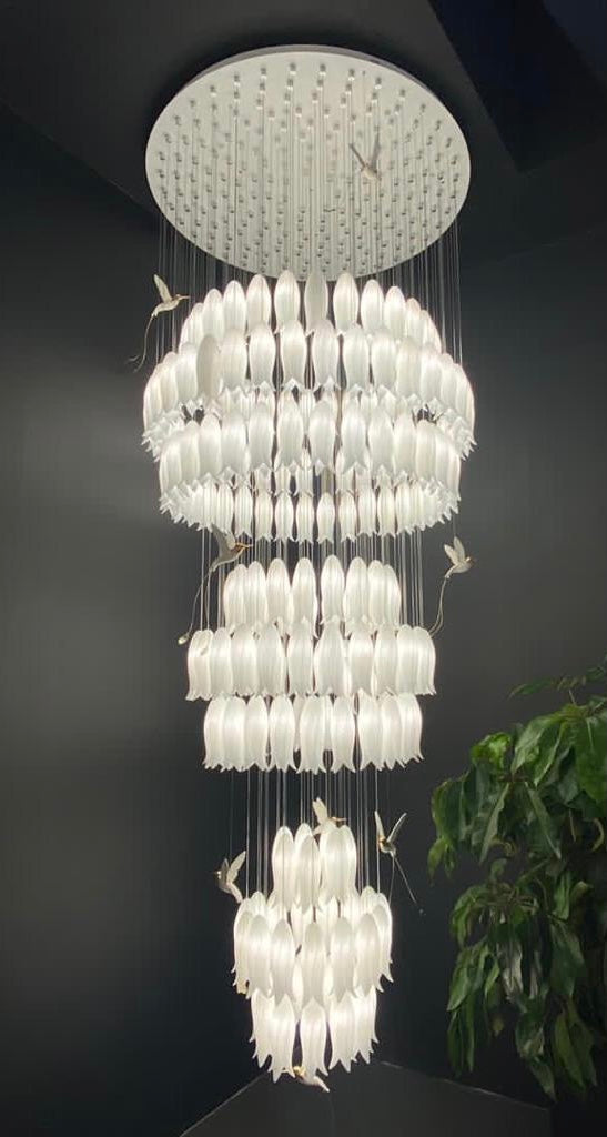 Blooming Buds 3-Tier Chandelier | Ivanka Lumiere