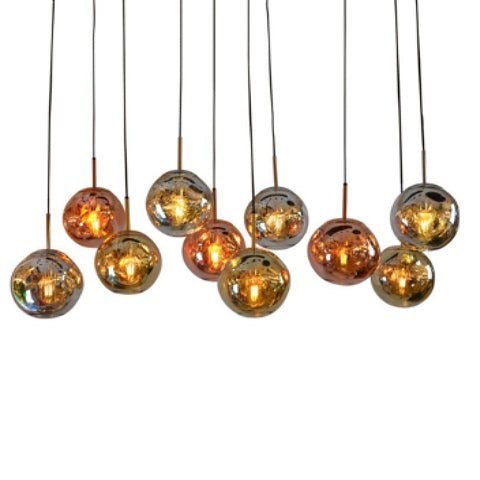 Distorted Eclectic Ball  Pendant | Ivanka Lumiere