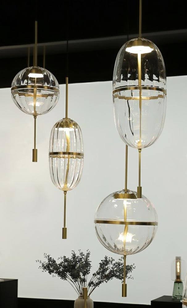 Classical Glass Pendant Light | Ivanka Lumiere