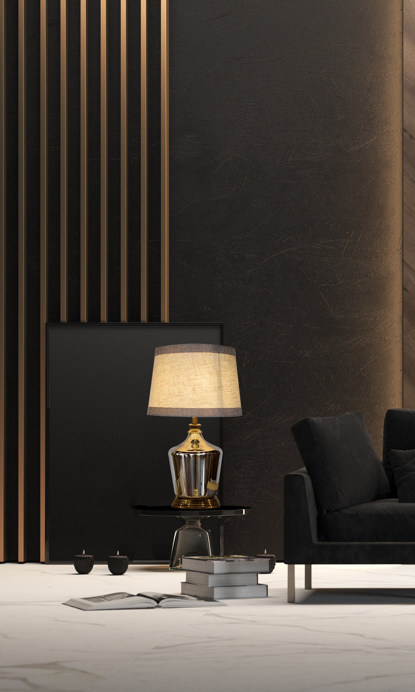 Classic Jar Shaped Table Lamp| Ivanka Lumiere
