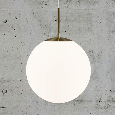 FROSTED PENDANT LIGHT