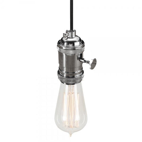 Chrome Lamp Holder