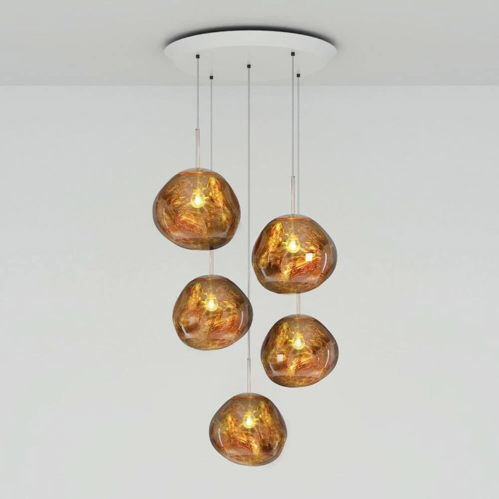 Distorted Eclectic Ball  Pendant | Ivanka Lumiere