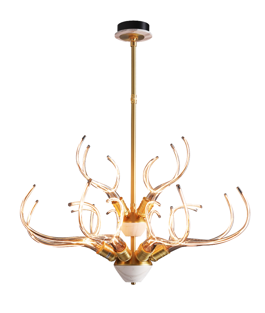 TW0-TIER ANTLER'S HORN